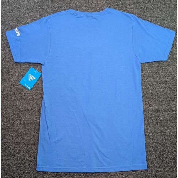 Columbia PFG T-Shirt Men's Small Blue Sasquatch Fishing Graphic Short Sleeve NWT - Picture 2 of 7